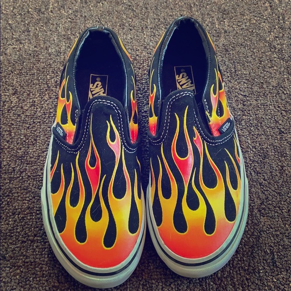 Vans Other - Flame🔥Vans-boys sz 2